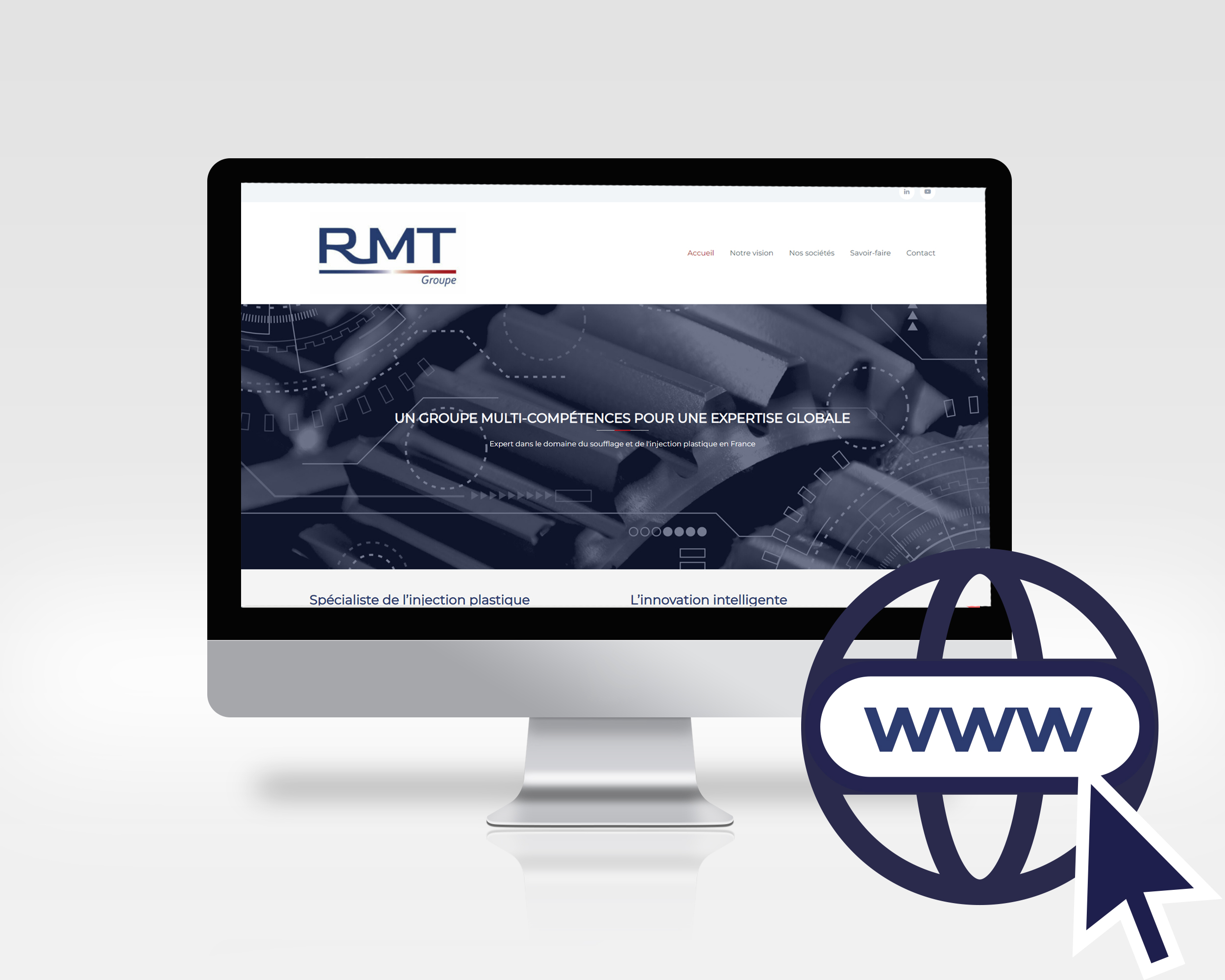 site internet RMT Groupe